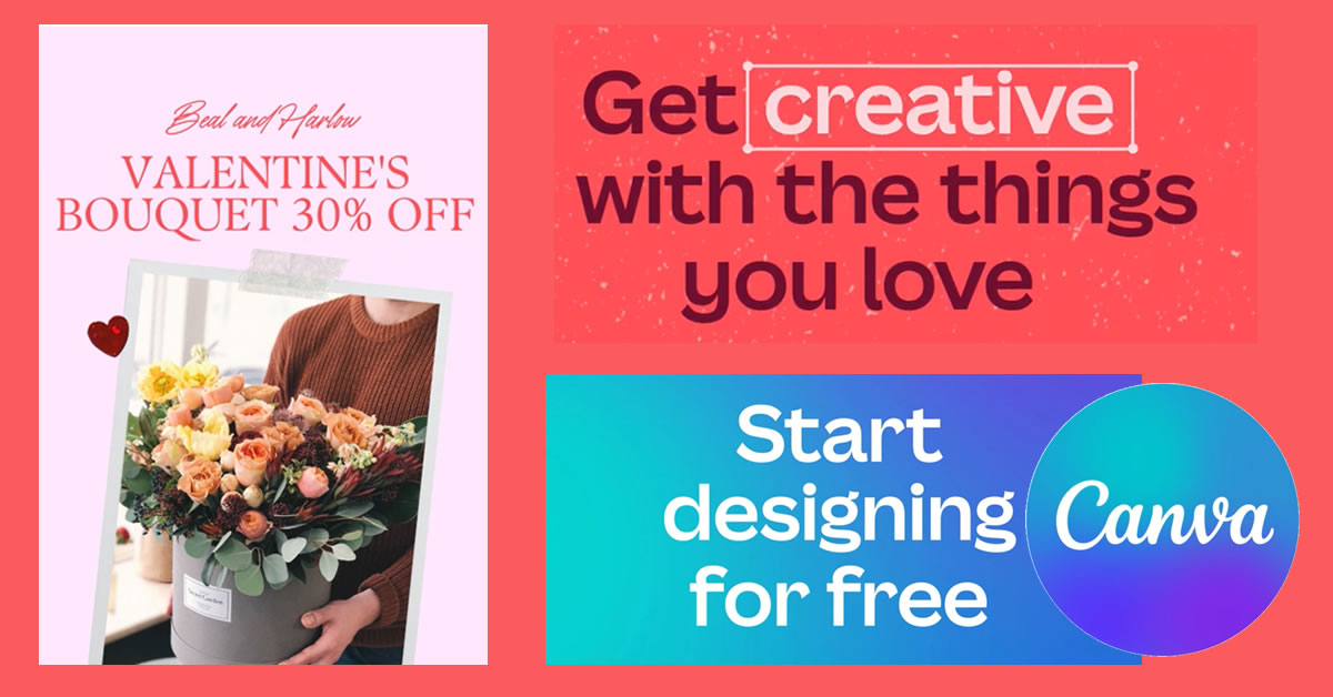 Get Creative With The Things you Love -Design for free with Canva