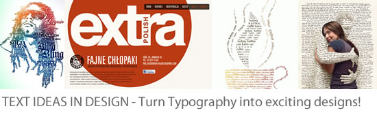 Text ideas in design   turn typography into exciting designs Text ideas in design   turn typography into exciting designs