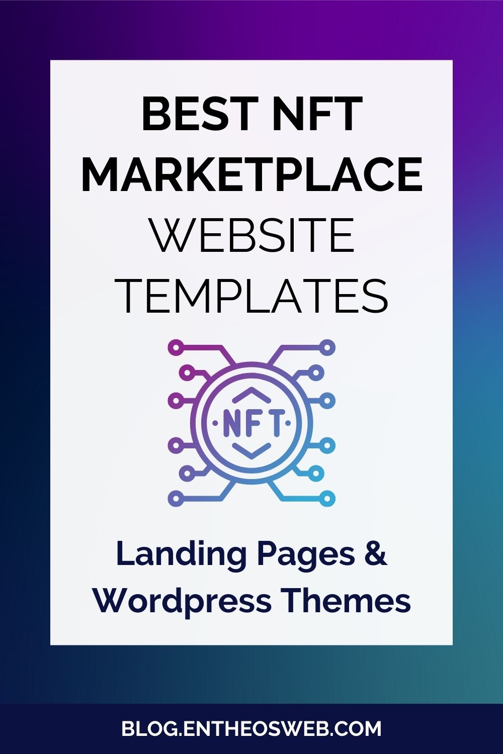 Best nft marketplace website templates   landing pages  wordpress themes