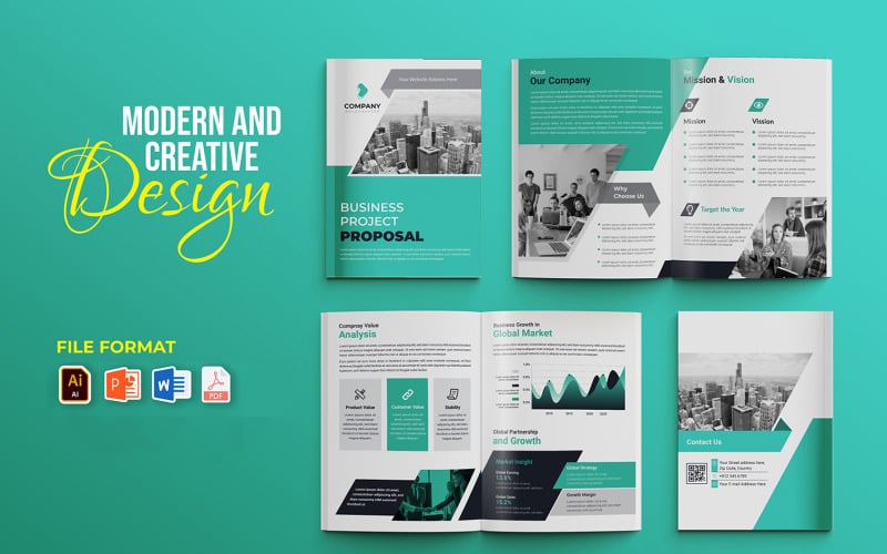Modern business proposal template 239283 2 original