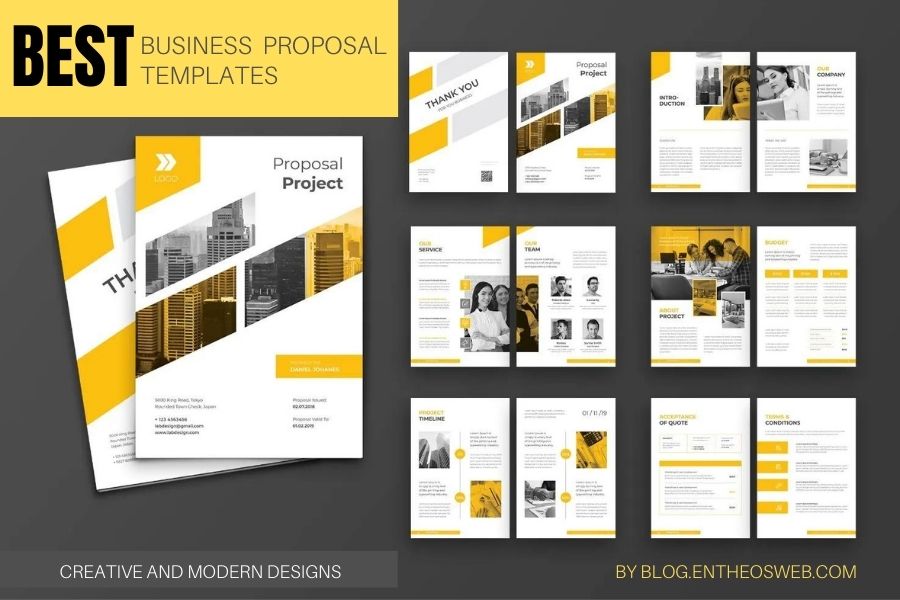 Best Business Proposal Templates – Creative and Modern Designs
