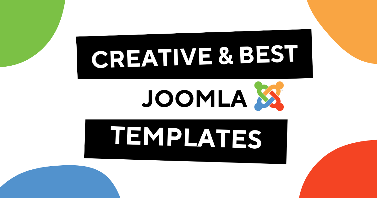 Creative and Best Joomla Website Templates
