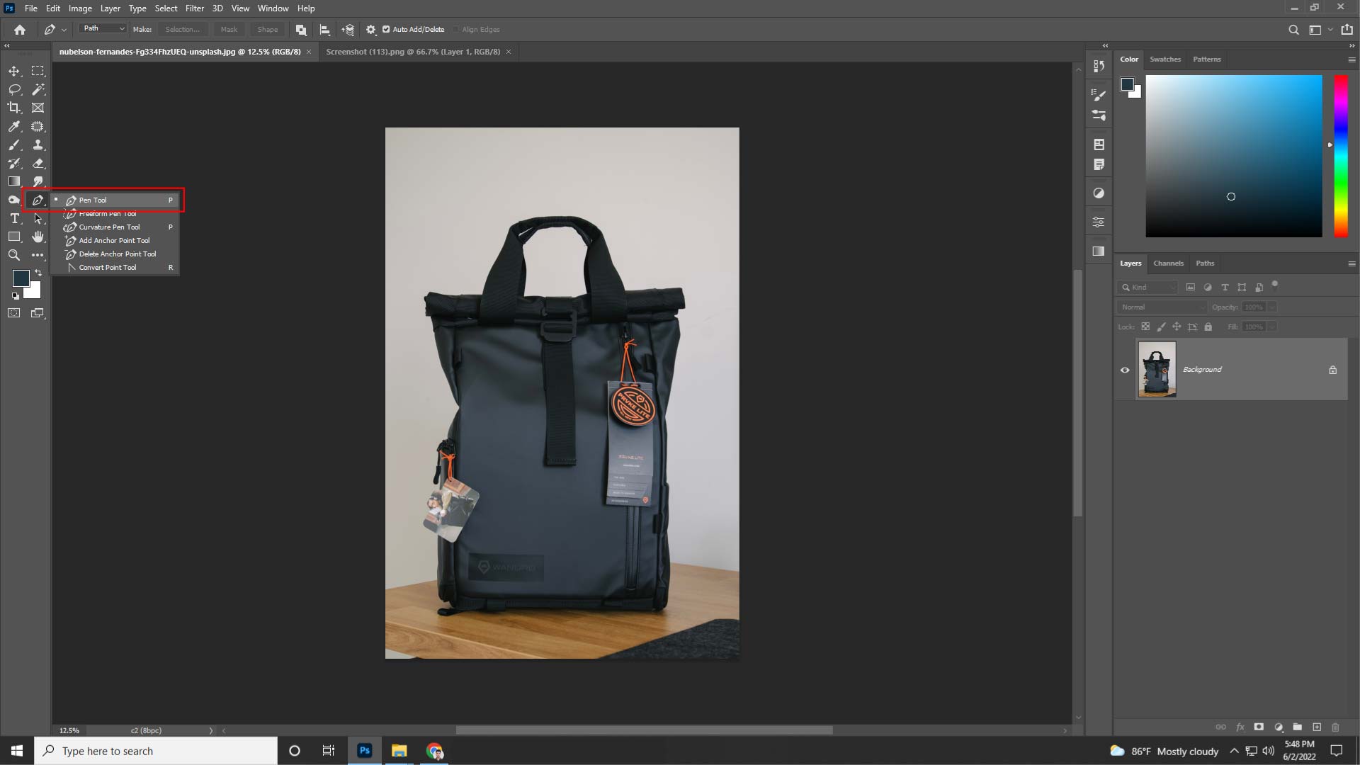 S2 | how to create a clipping path in photoshop | entheosweb S2