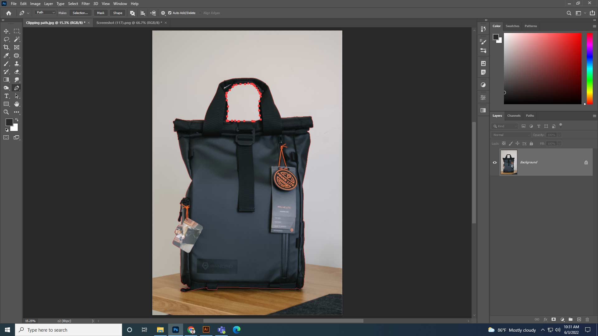 S4 | how to create a clipping path in photoshop | entheosweb S4