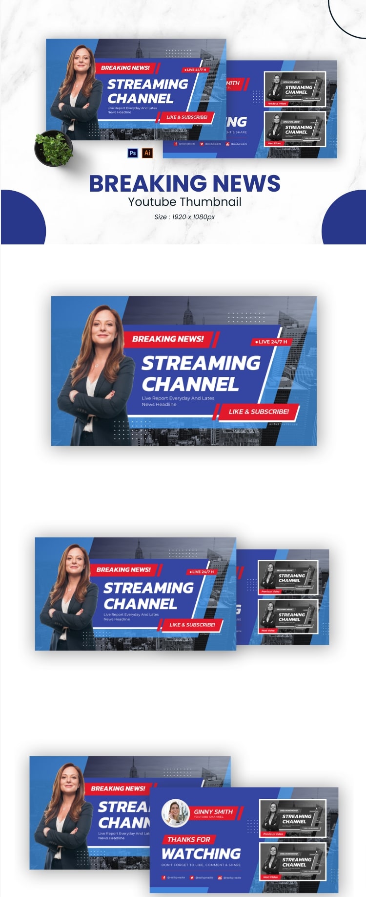 Breaking news youtube thumbnail