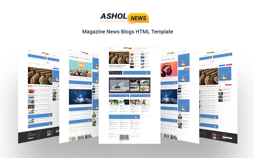 News and magazine site 1