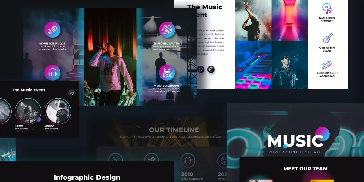2 50 slides colorful music presentation template 2022 powerpoint google slides keynote | how to create colorful presentations top 5 colorful powerpoint templates | entheosweb 50 slides colorful music presentation template 2022 powerpoint google slides keynote