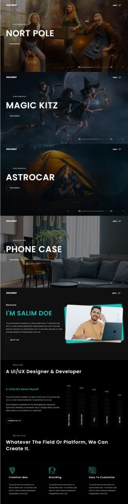 Creative & Modern WordPress Themes | EntheosWeb