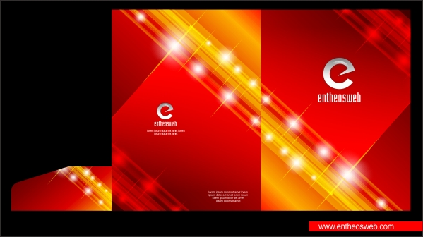 Folder design in corel draw folder