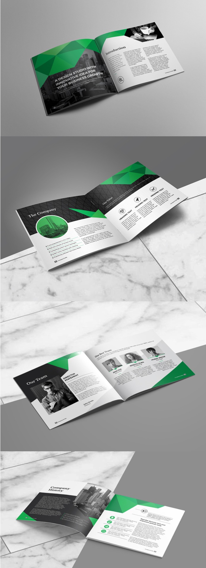 Squire company profile template