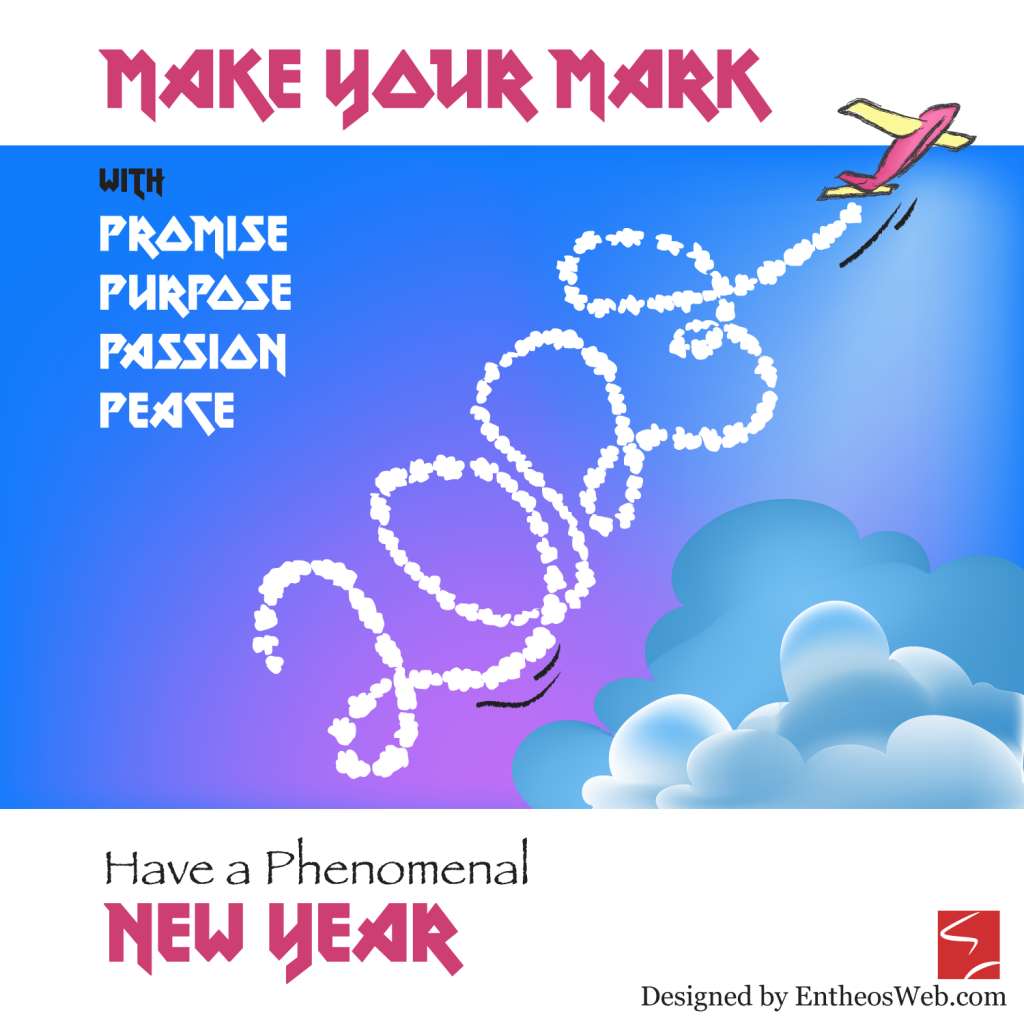 Airplane   2023   make your mark with promise purpose passion peace Have a phenomenal new year