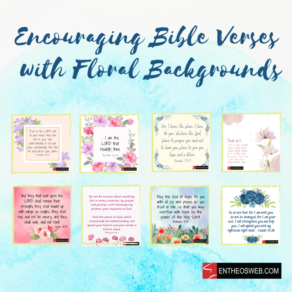 Encouraging bible verses cover pin square entheosweb