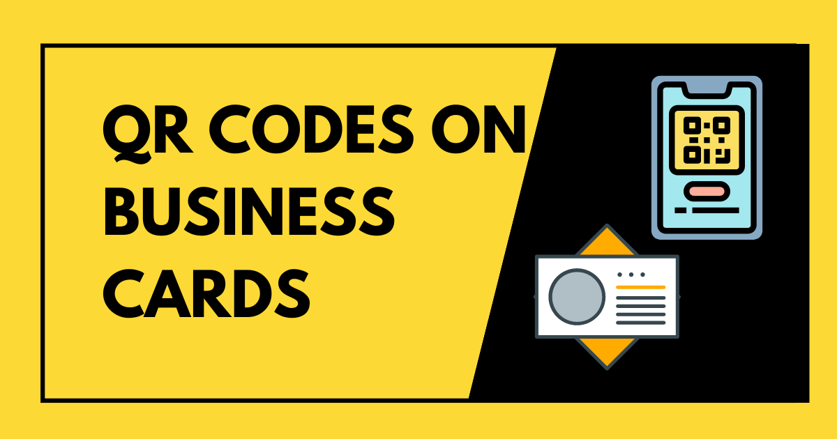 Qr codes on business cards qr codes on business cards 1