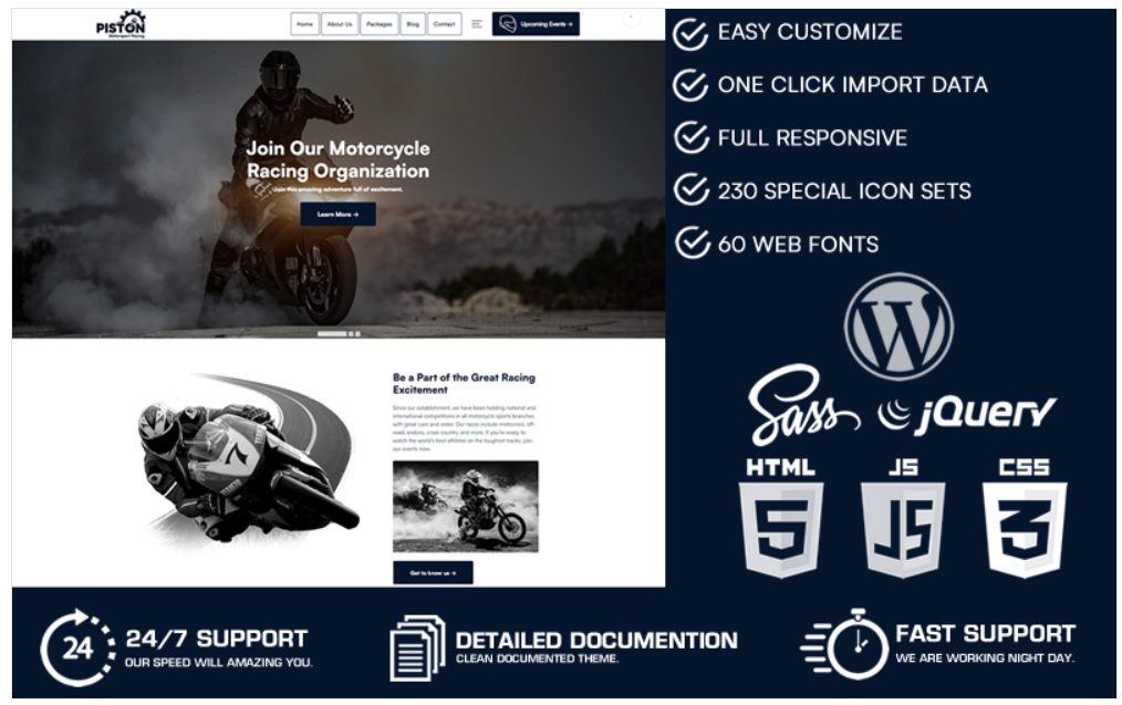 Image | 10 best sports website templates | entheosweb Image