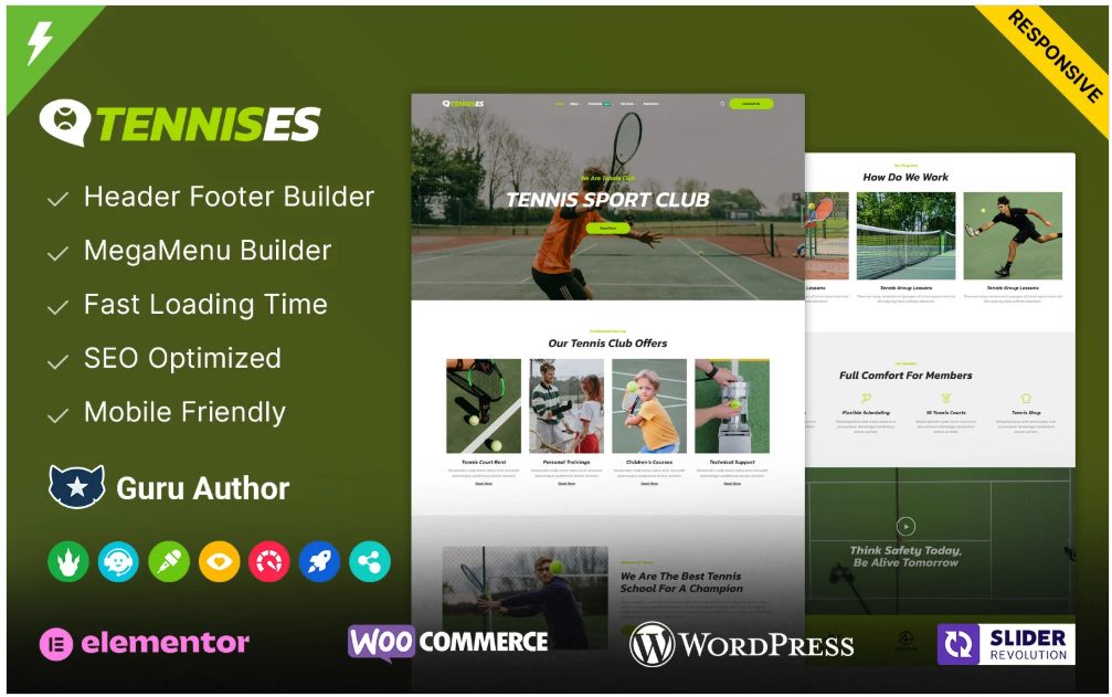Image | 10 best sports website templates | entheosweb Image