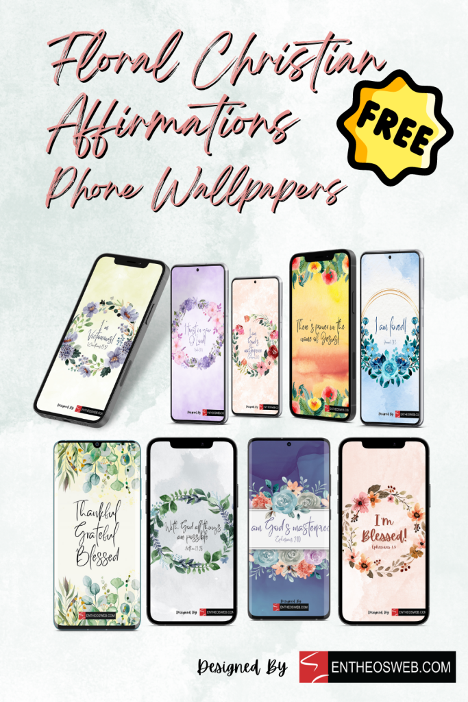 Pin floral christian phone wallpaper