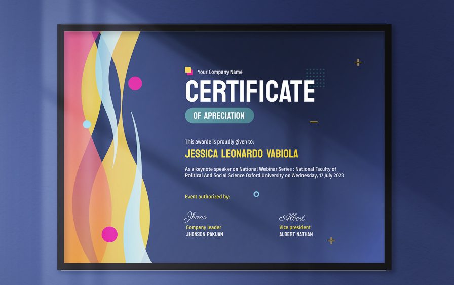 Image | creative certificate template designs | entheosweb Image