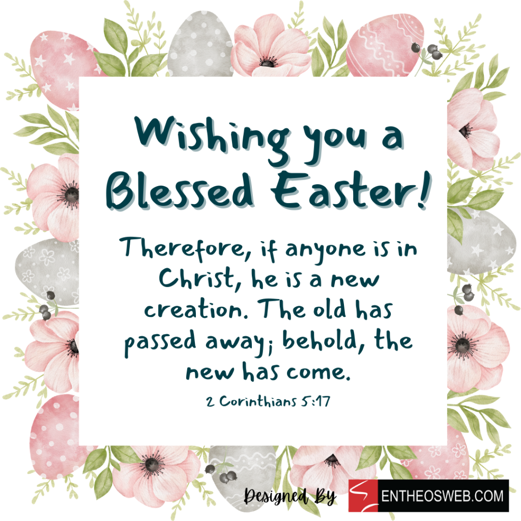 Wishing you a blessed easter
