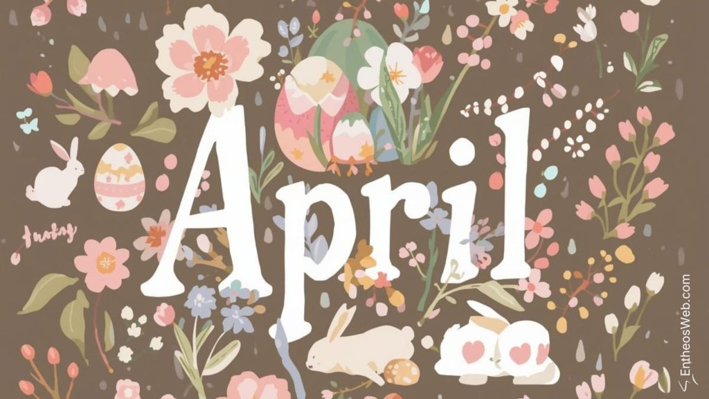 April desktop wallpaper easter and spring