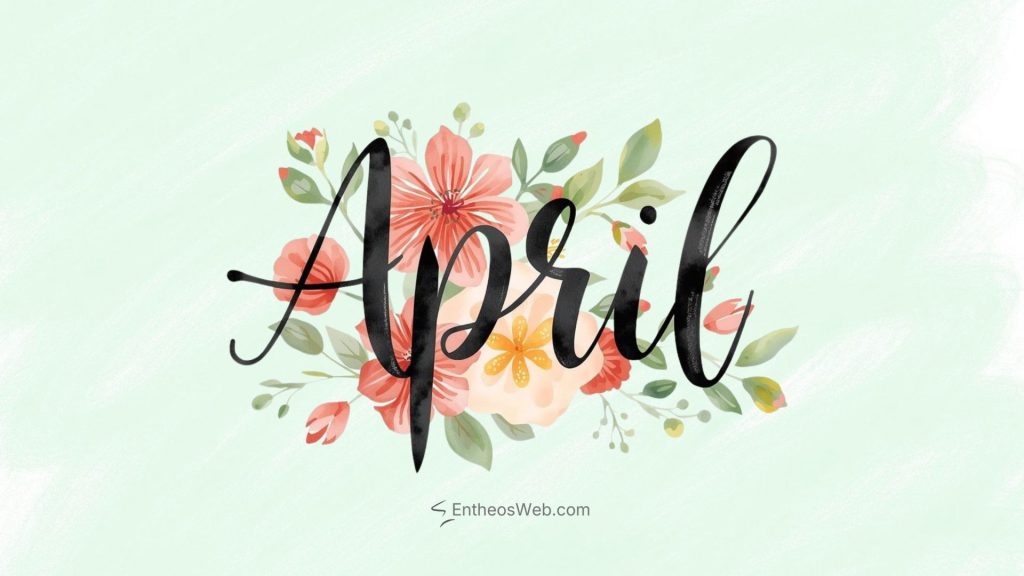 April desktop wallpaper floral