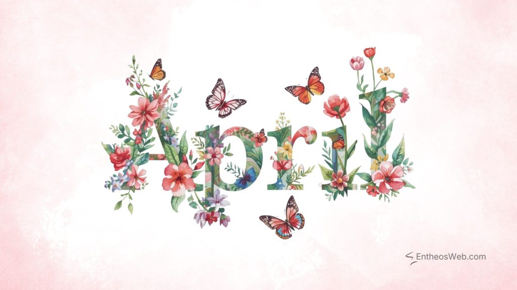 April desktop wallpaper floral 2