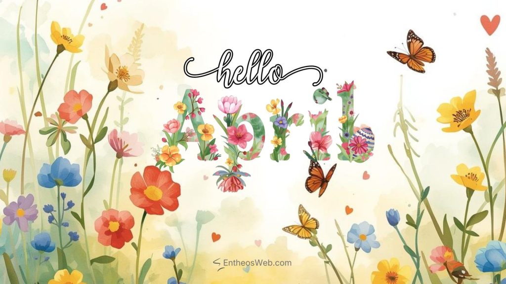 April desktop wallpaper floral 3