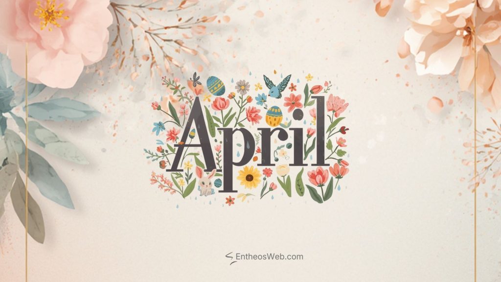 April desktop wallpaper spring easter