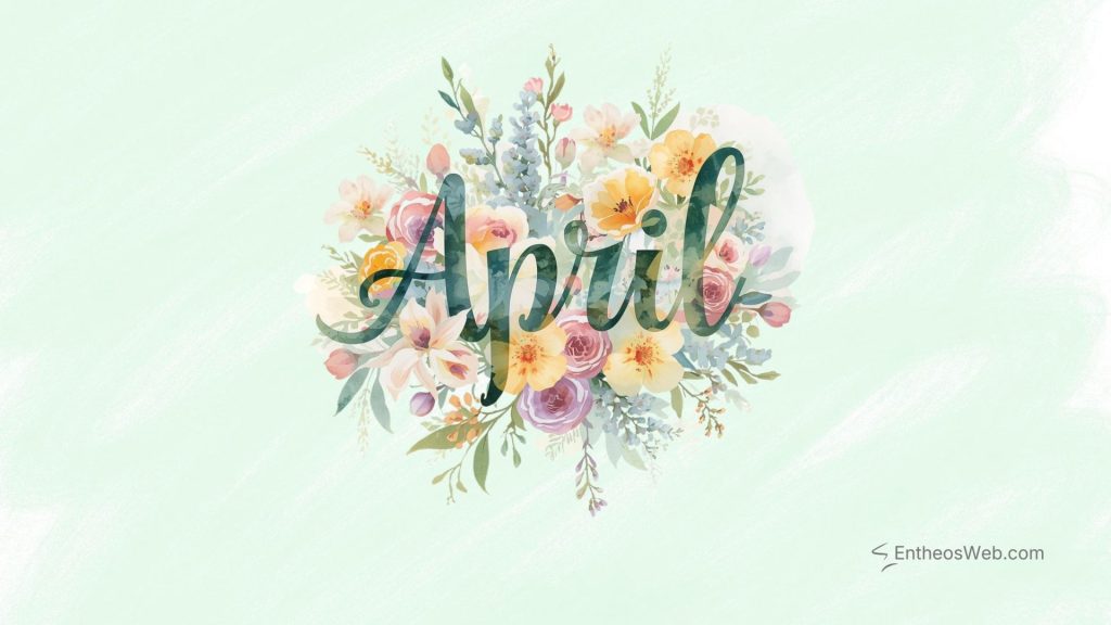 April desktop wallpaper spring flowers