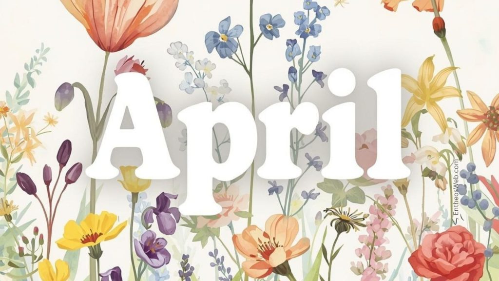 April desktop wallpaper spring flowers background