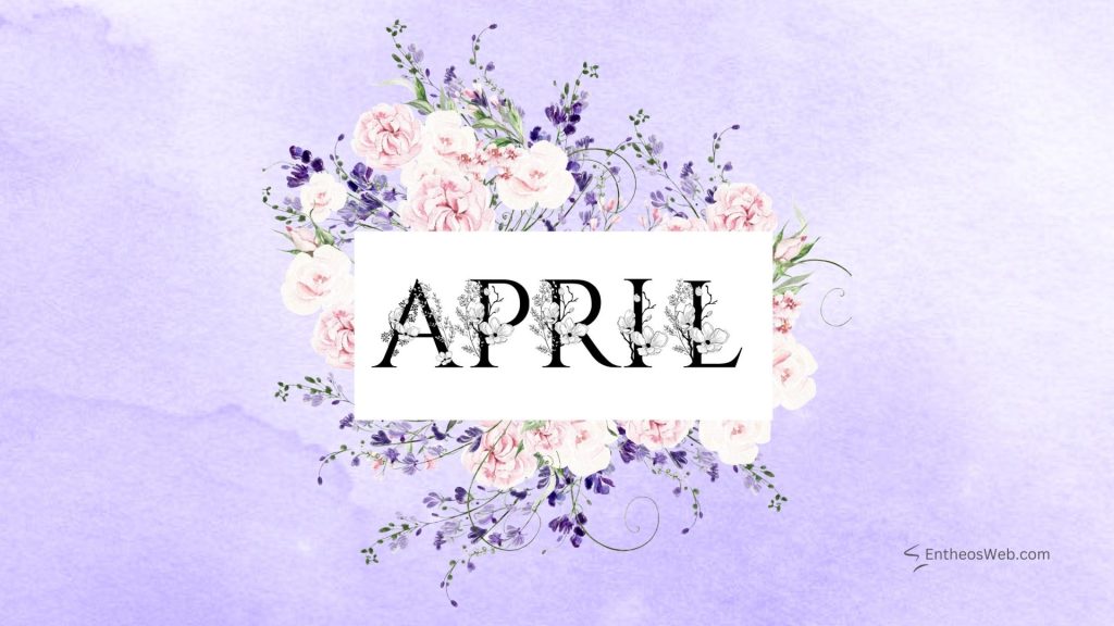 April floral desktop wallpaper