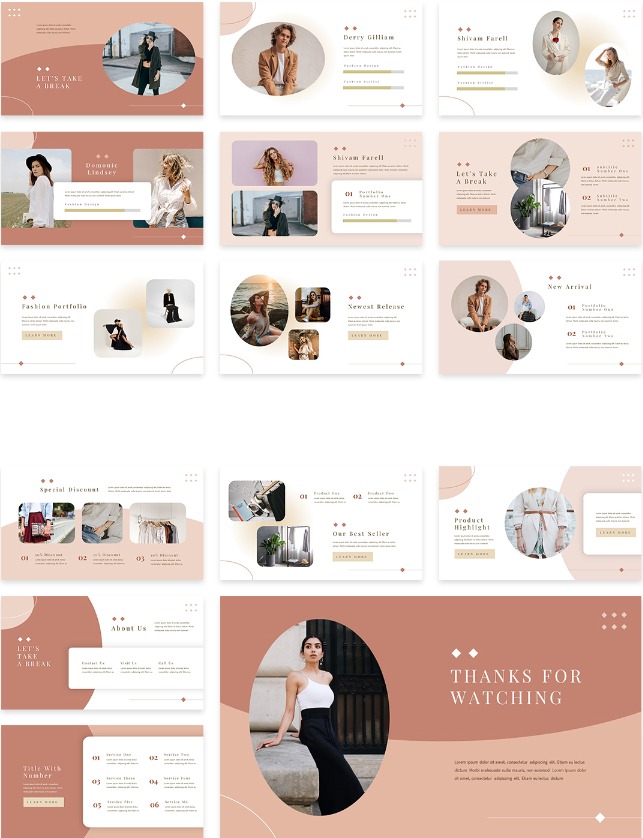 Creative and Modern Keynote Templates EntheosWeb