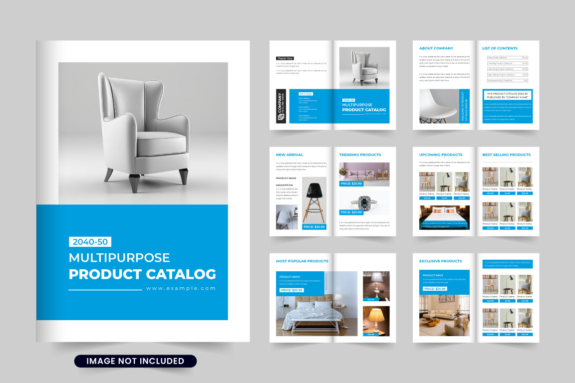 Product sale and promotion catalog