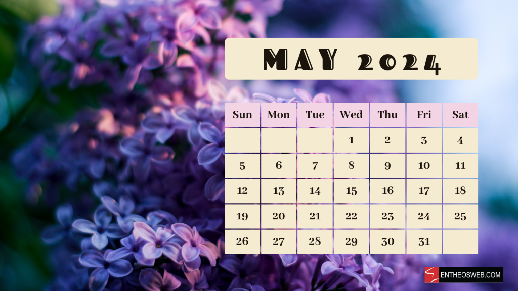 Flowers 2026 Calendar Printable | EntheosWeb