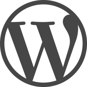Wordpress logotype simplified
