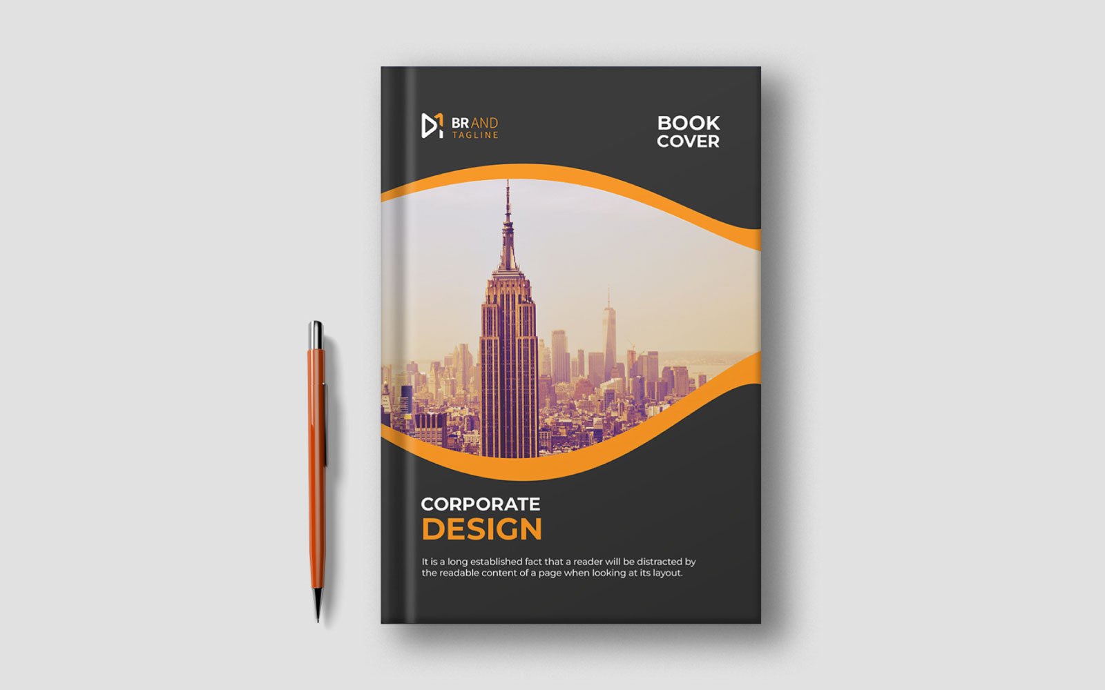 Creative book cover template