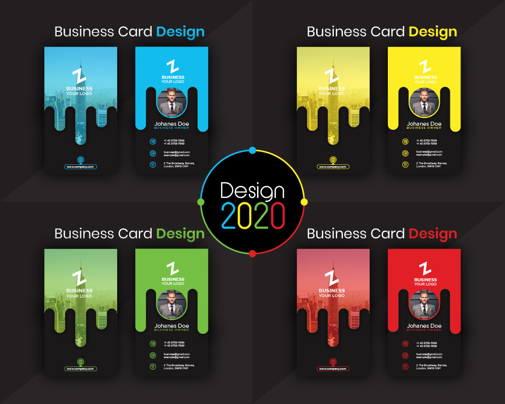 Business card   corporate identity template