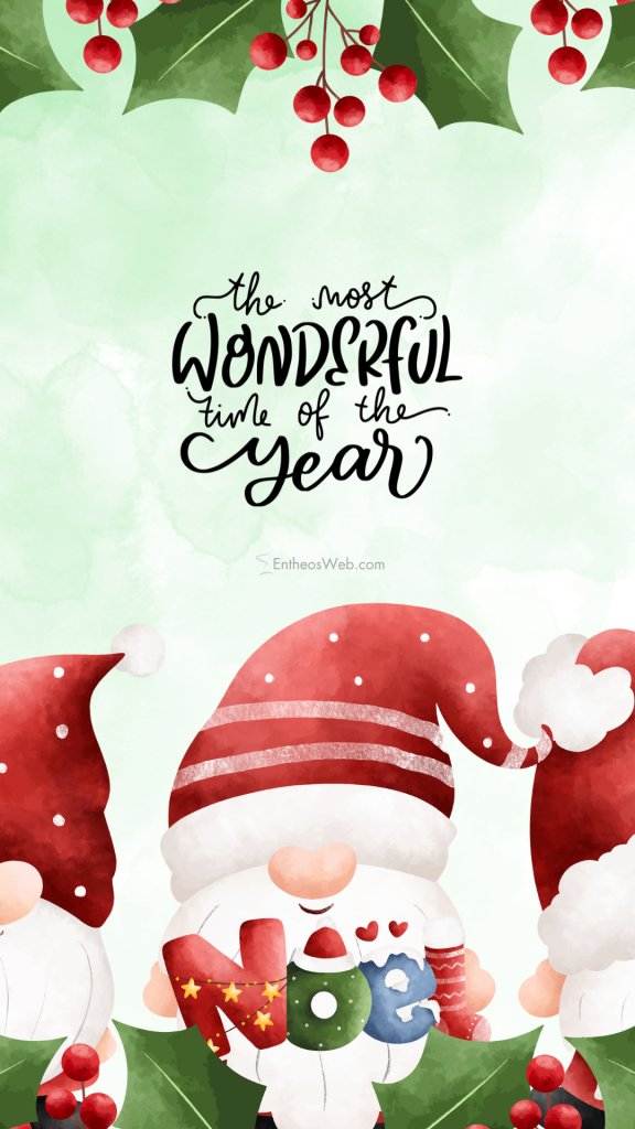Christmas Phone Wallpaper Backgrounds | EntheosWeb