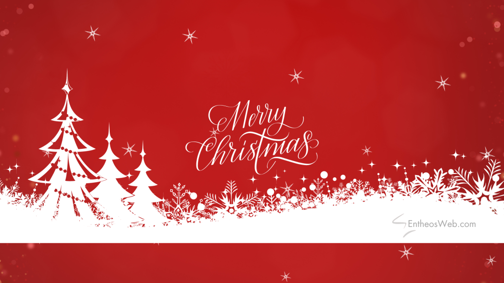 Merry christmas wallpaper   red background