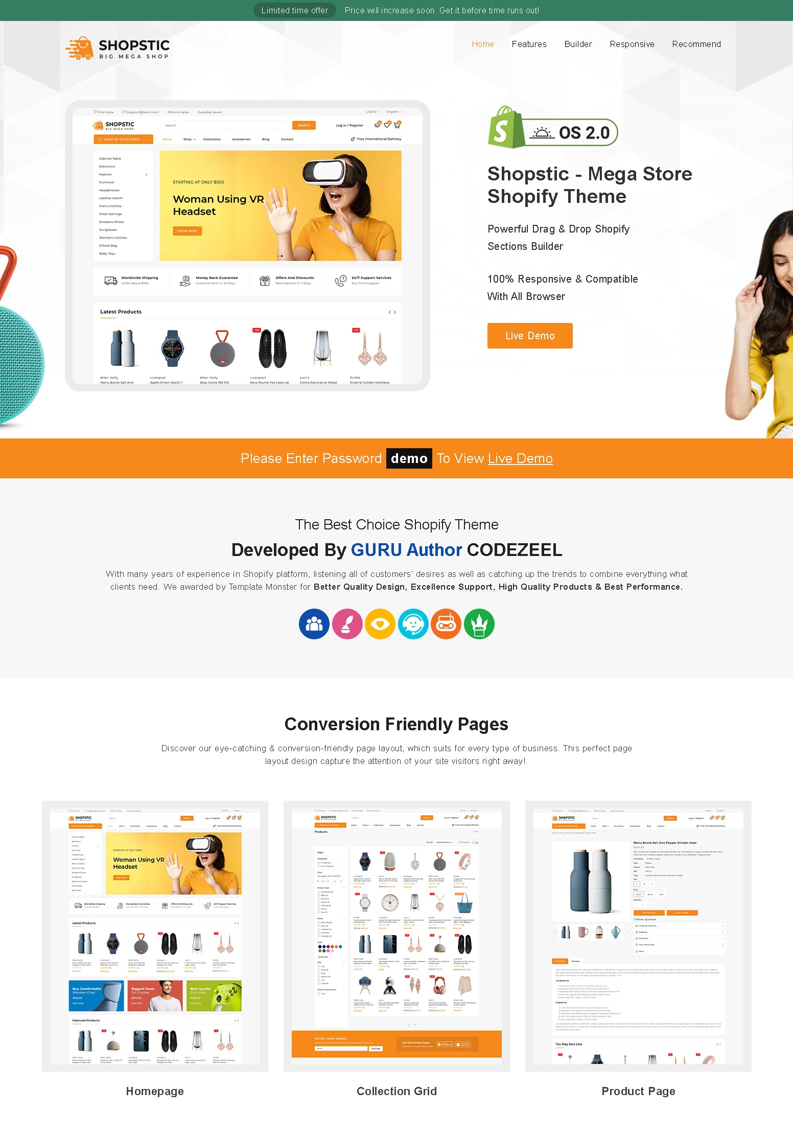 Shopstic   mega store shopify 2 0 responsive theme