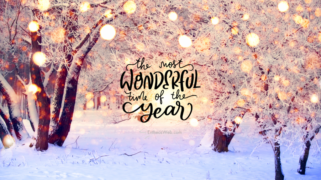 Its the most wonderful time of the year wallpaper background