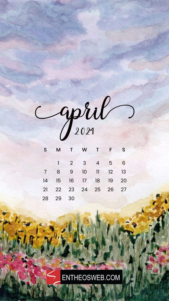 April 2024 phone wallpaper background