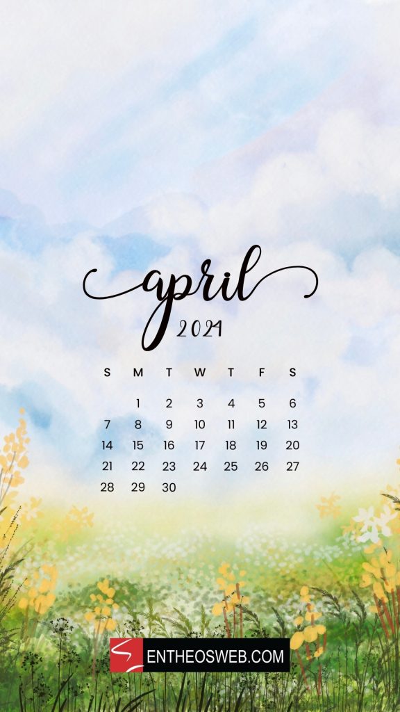April 2024 phone wallpaper background