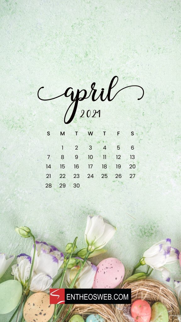 April 2024 phone wallpaper background