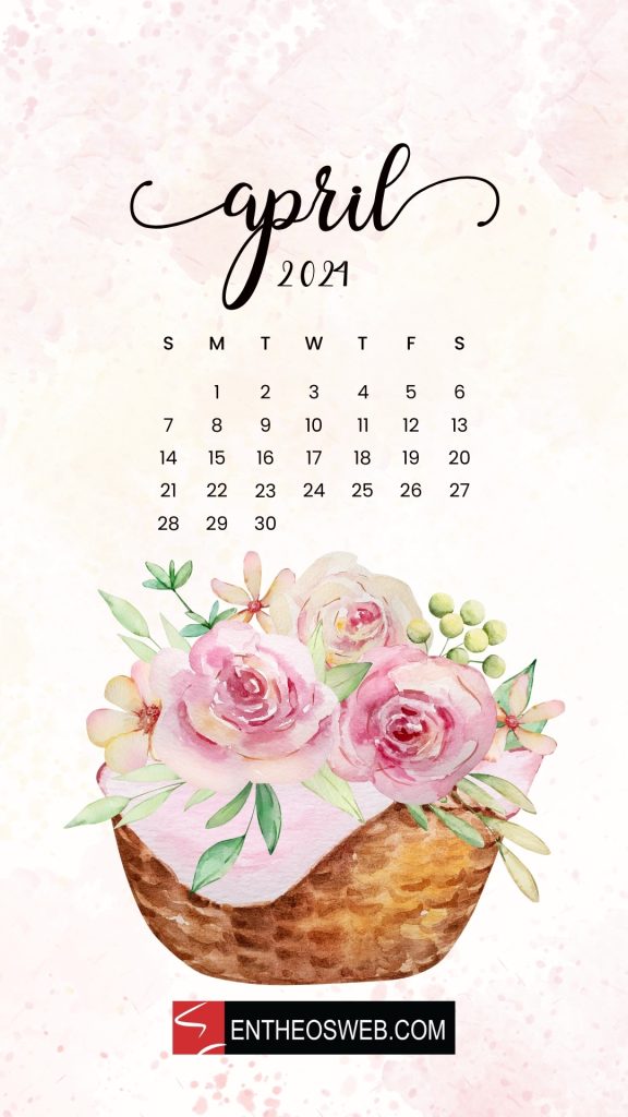 April 2024 phone wallpaper background