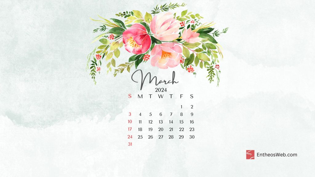 March 2024 wallpaper   spring
