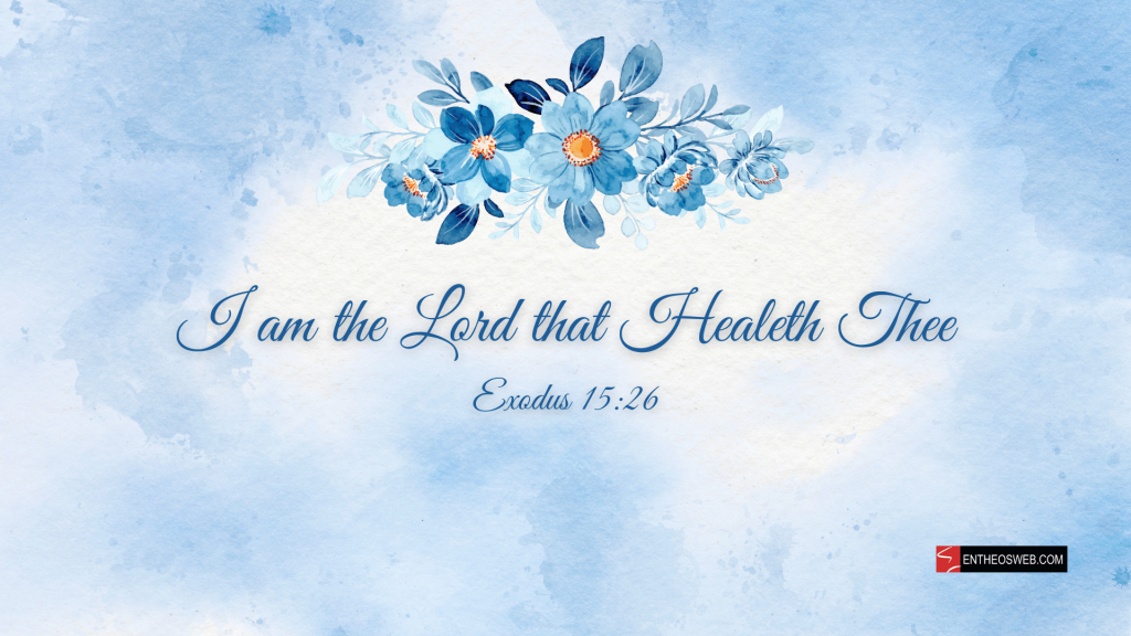 Christian desktop wallpaper   i am the lord that healeth thee