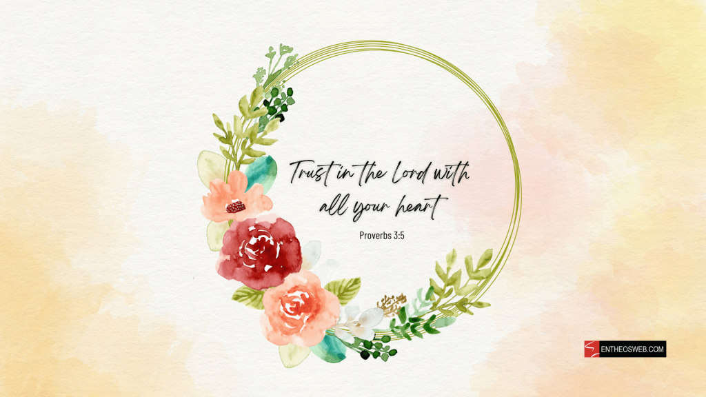 Christian desktop wallpaper   trust in the lord