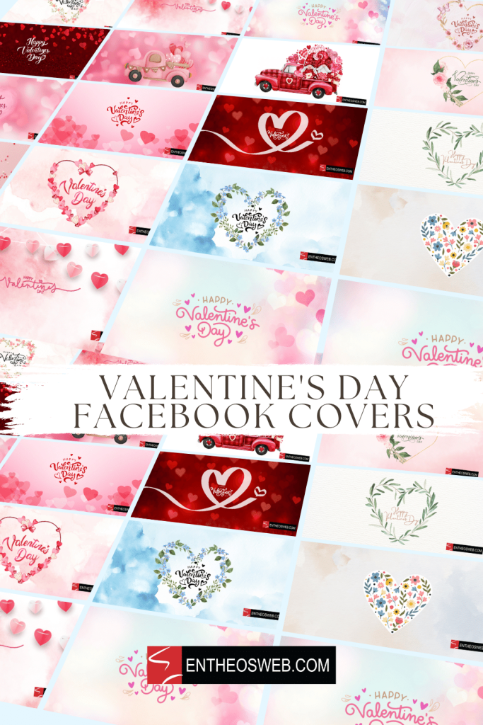 Valentines day facebook coverspin