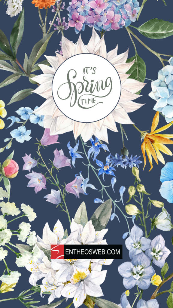 Flowers its spring time phone wallpaper by entheosweb