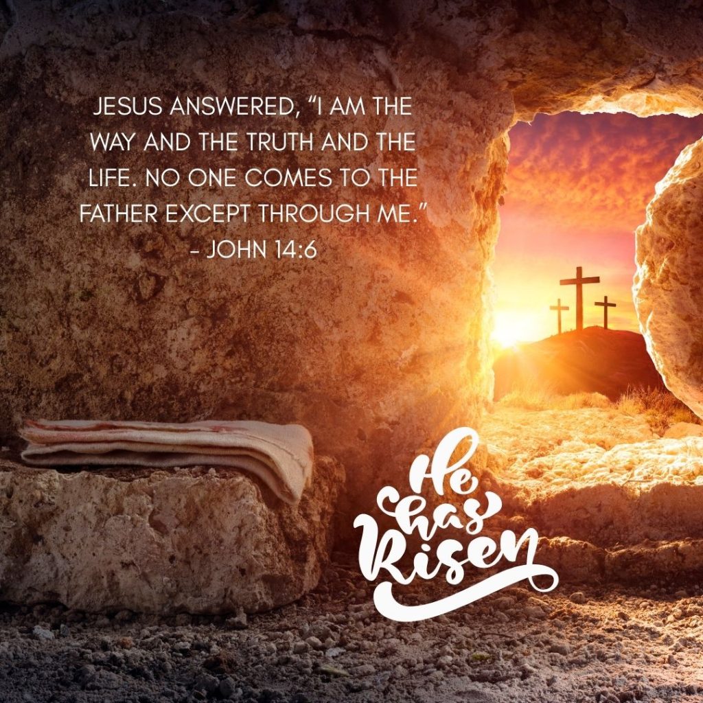 He has risen